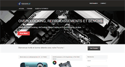 Desktop Screenshot of overclocking-pc.fr